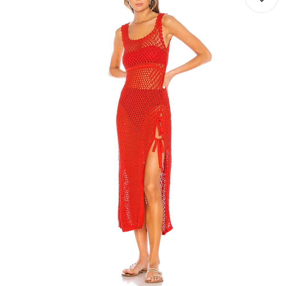 Revolve x Camila Coelho Athena Crochet Dress